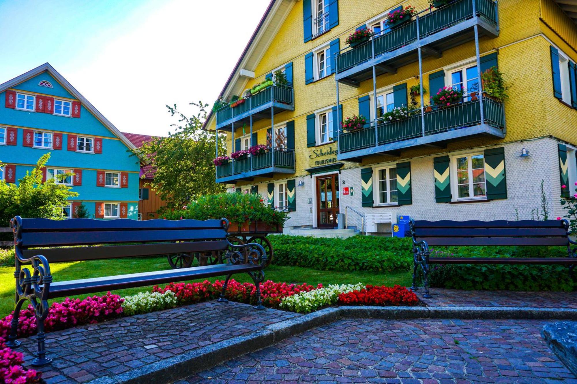 Ferienwohnung Bergwolke Mit Pool & Sauna Scheidegg Exterior photo